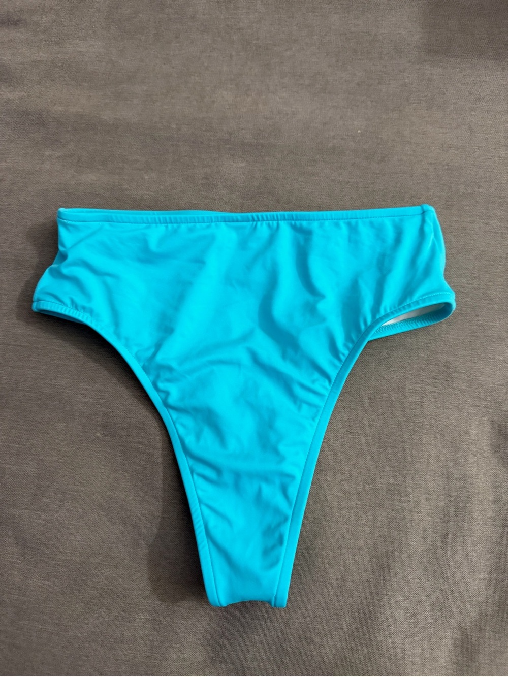 VENUS Bright Turquoise High-Cut Bikini Bottom